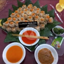 Siomay Ayam Mix Udang Bumbu Kacang