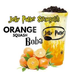 Orange Squash Boba