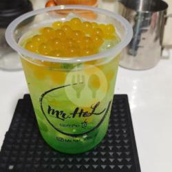 Pandan Squash Boba