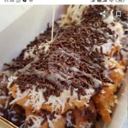 Pisang Goreng Keju Varian Mesis