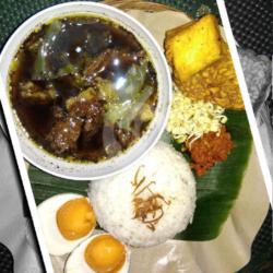 Nasi Rawon Surabaya   Telur Asin