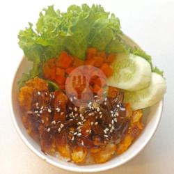 Rice Bowl Katsu Saos Teriyaki