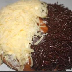 Donat Ring Keju Coklat