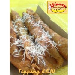 Piscok Banana Chocolate Topping Keju