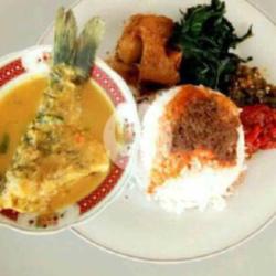 Nasi  Ikan Mas Orek Teri