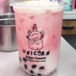 Cotton Candy Boba Cheese Small