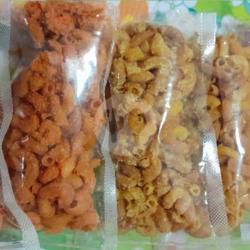 Makaroni Rasa (keju,bbq,pedas)