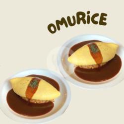 2 Porsi Omu Rice