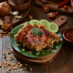 Ayam Geprek Sambal Pedas Manis