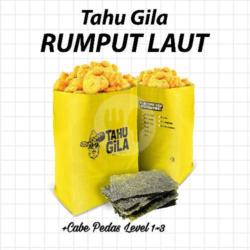 Tahu Gila Rumput Laut Pedas