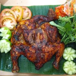 Ayam Bakar 1 Ekor, Sambel Bawang/ijo