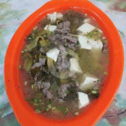 Kuah Sayur Asin Tahu Sapi