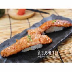 Salmon Belly Teriyaki Sushi