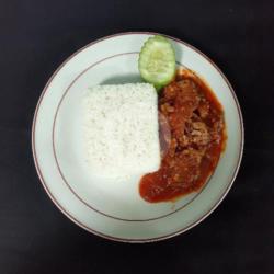 Nasi Rica-rica Daging Sapi