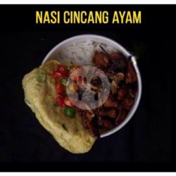 Nasi Cincang Ayam Telur(level 0-3)