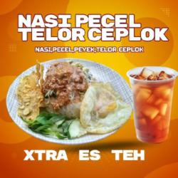 Nasi Pecel Ceplok Xtra Es Teh