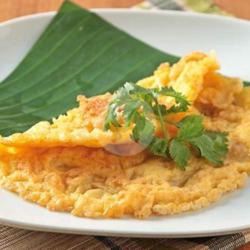 Telur Dadar Serundeng Lengkuas