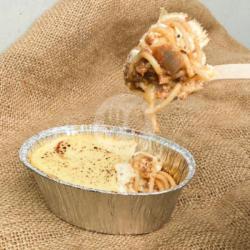 Baked Spaghetti Brulee