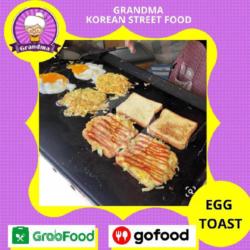 Egg Toast Smoke Beef