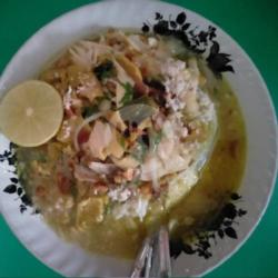 Nasi Soto Ayam Campur Kulit