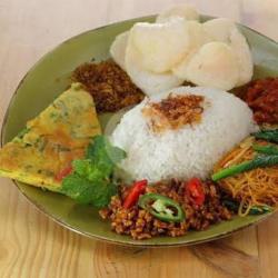 Nasi Sayur   Telur Dadar