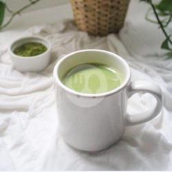 Green Tea Latte Panas (matcha Latte Panas)