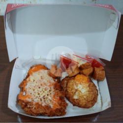 Paket Chicken Katzu Saos Mentai Mozarella