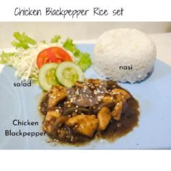 Chicken Black Pepper Rice Set