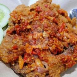 Kepala Sayap Ayam Geprek