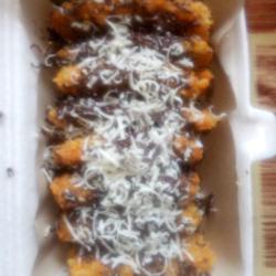 Pisang Krispy Coklat Keju