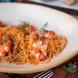 Tiger Prawn Spaghetti Aglio Olio