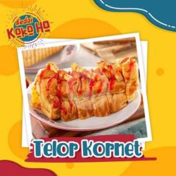 Roti Gandum Telor Kornet