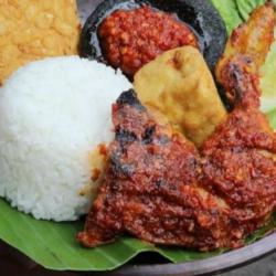 Nasi Tempong Ayam Bakar