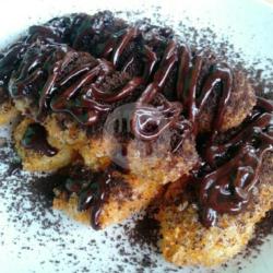 Pisang Coklat Crispy Thai Tea