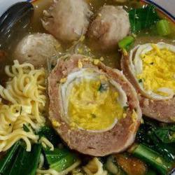 Baso Telor Bihun Toge Sayur