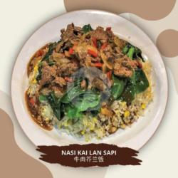 Nasi Sapi Kai Lan