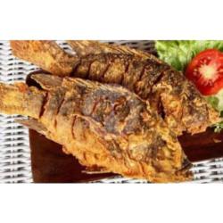 Ikan Nila Goreng Tepung Besar  Sambel