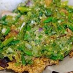 Telur Tahu/tempe Sambal Ijo Tanpa Nasi