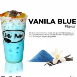 Vanilla Blue ( Jelly Boba Habis )