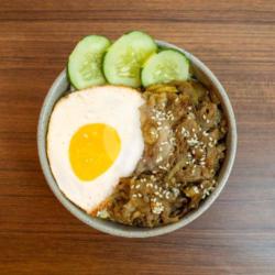 Nasi Beef Teriyaki