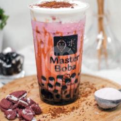 Master Boba Red Velvet Large Gratis Creamchese