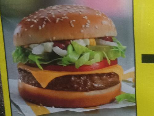 Burger + Teh Es, Jl.M.isja Depan atm