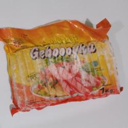 Sosis Ayam Pendek 1kg Gebooyku (40pc)