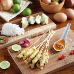 Sate Ayam Telur Gulung / Tusuk