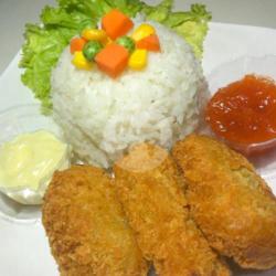 Nasi Shrimp Roll