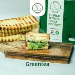 Roti Bakar Atau Kukus Fla Vanila - Greentea Susu   Susu