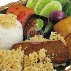 Nasi Timbel Empal Goreng