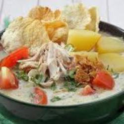 Queen Hemaat - Soto Santan Ayam   Nasi