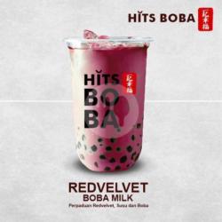 Redvelvet Boba Milk