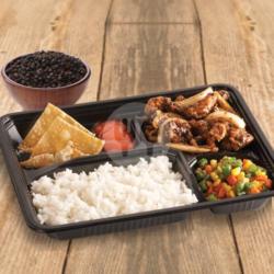 Nasi Ayam Crispy Lada Hitam Box